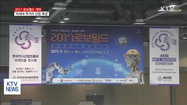 2017 로보월드…"로봇, 차세대 먹거리산업으로 육성"