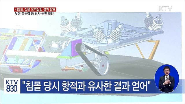세월호 침몰 모의실험 결과 발표···진상규명 '속도'