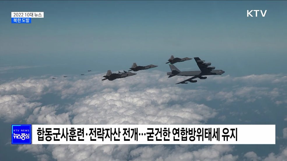 북, 올해 미사일 37차례 발사···한미일 공조 강화