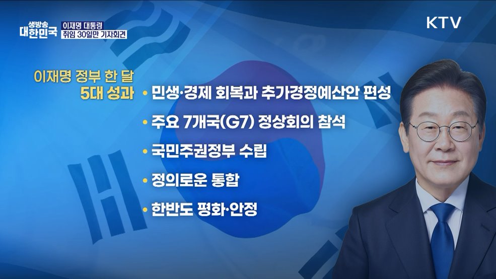 이재명 대통령 취임 30일 민생 회복 전력 [경제&이슈]