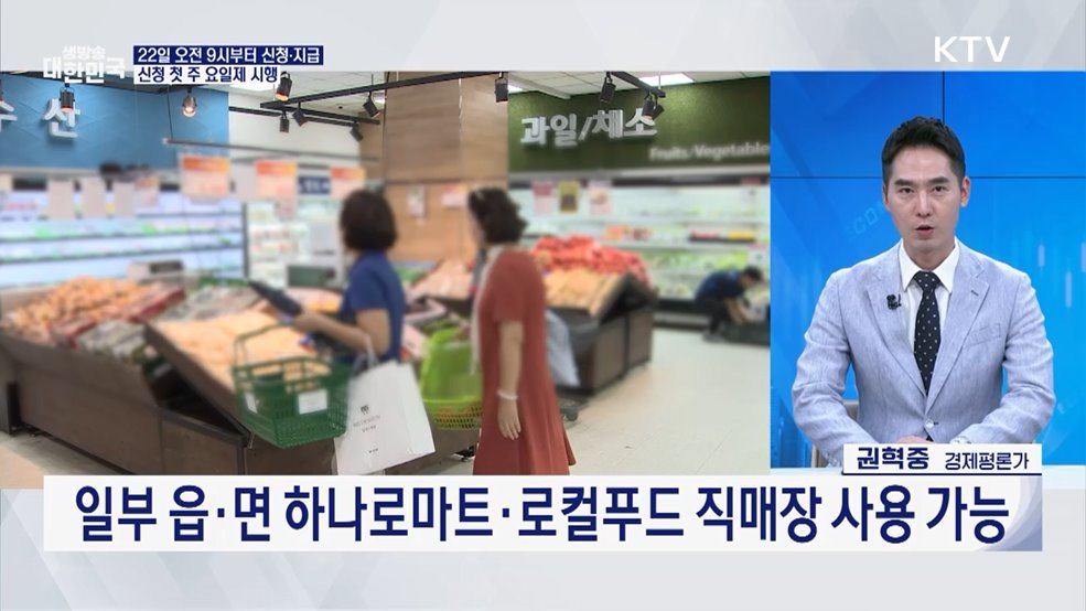 2차 민생회복 소비쿠폰 오늘부터 신청 개시 [오늘의 이슈]