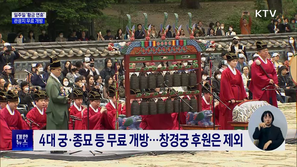 일주일의 '황금 연휴'···국내 여행 떠나볼까