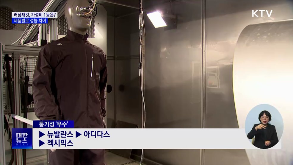 러닝재킷, 제품별로 차이···가성비 1등은?