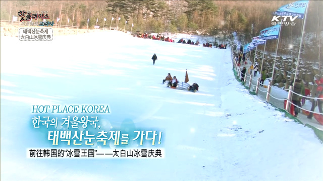 한국의 겨울왕국, 태백산 눈축제를 가다!