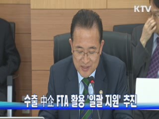 수출 中企 FTA 활용 '일괄 지원' 추진