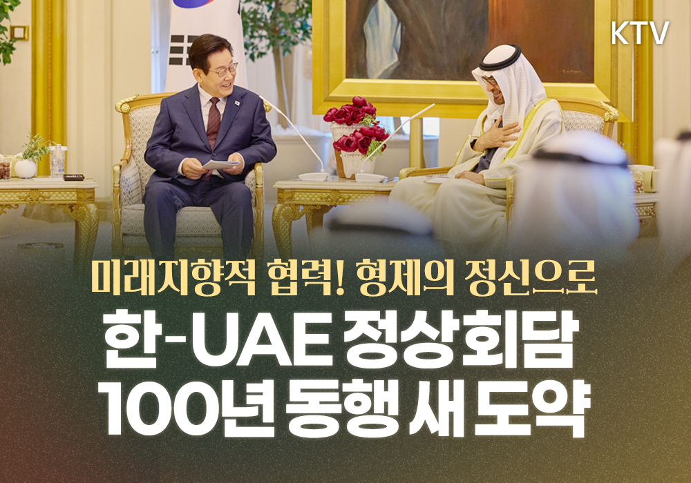 100년 동행을 위한 새로운 도약, 한-UAE 정상회담