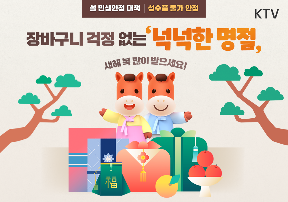 설 민생안정대책, 성수품 물가안정