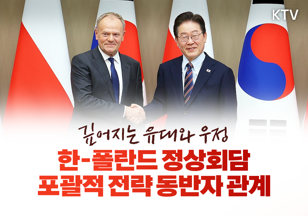 폴란드 정상회담 포괄적 전략 동반자 관계