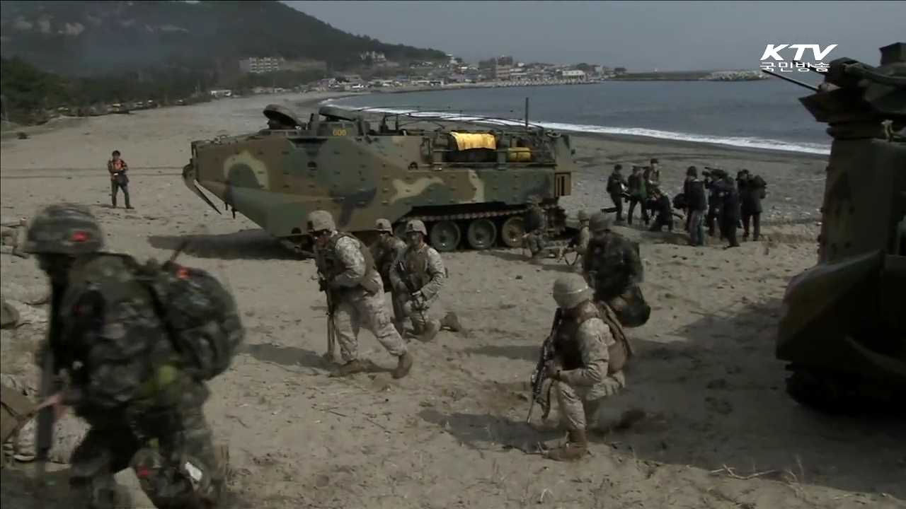 한미, 대규모 연합훈련…'북핵 선제 타격'