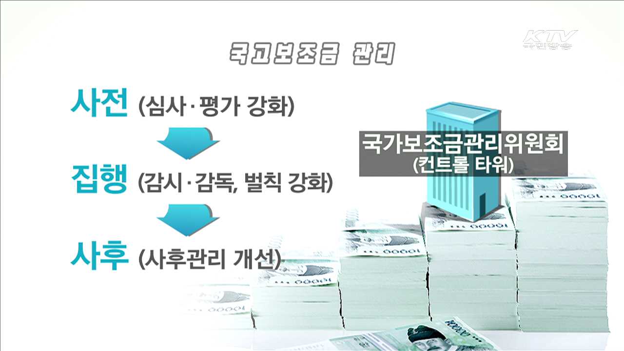 혈세누수 '차단'…중복사업 통합·보조금 개혁