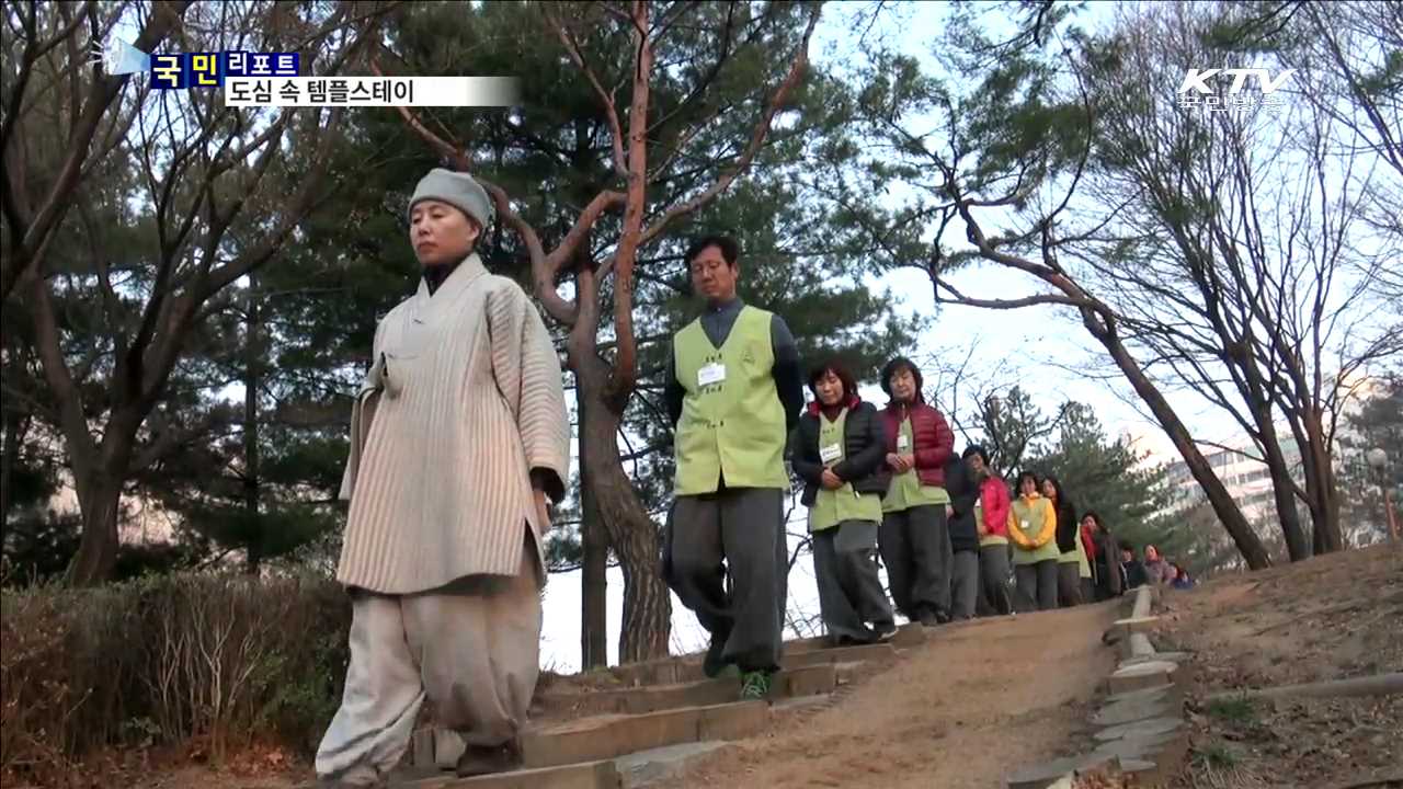 특별한 힐링여행 '템플스테이'