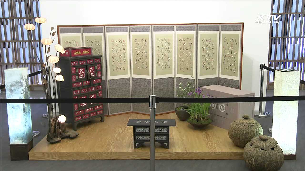 우리 꽃과 전통문화의 조화…야생화 전시회 개최