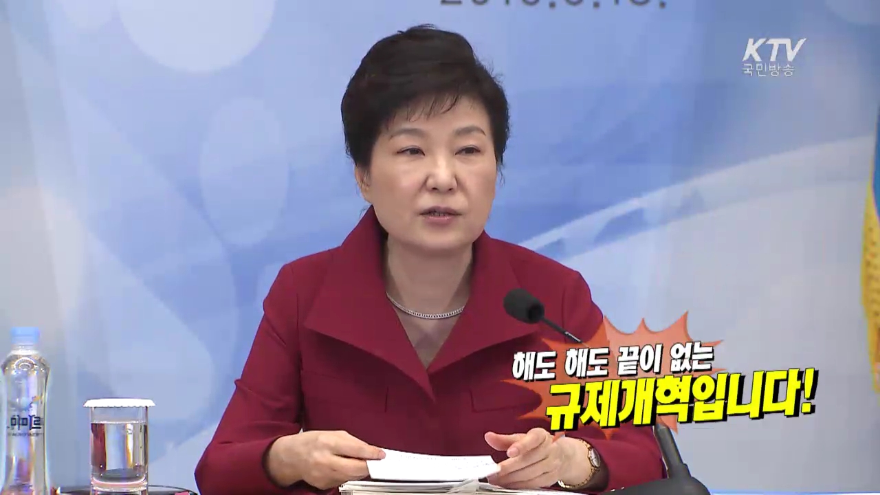 제5차 규제개혁 장관회의 한국경제에 생명을 불어넣다