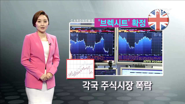 '브렉시트' 확정 각국 주식시장 폭락 [카드뉴스]