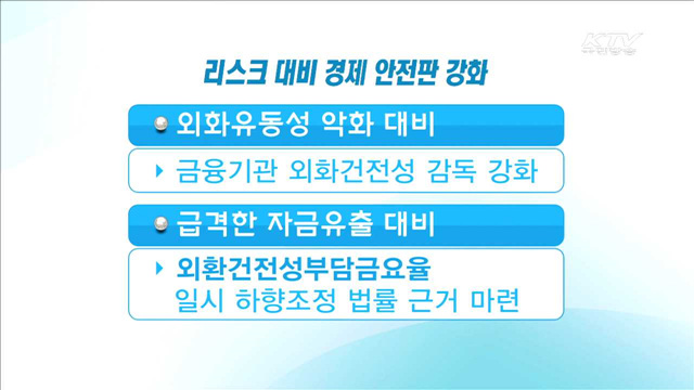 유 부총리 "발생가능 모든 상황 대비 리스크 관리"