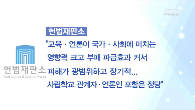 헌재, '청탁금지법' 합헌 결정…9월28일 시행