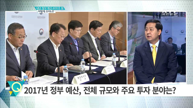 내년 정부 예산 400조 원, 어떻게 쓰이나? [집중분석]