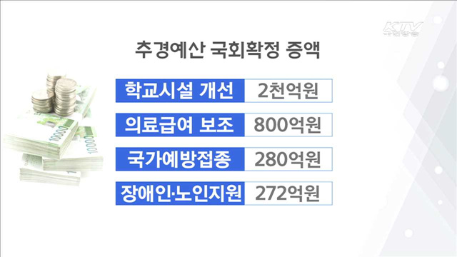 추경 국회 통과…정부 "행정절차 최대한 단축"