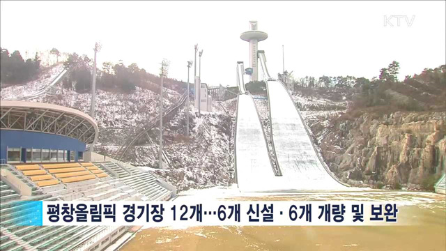 '이제는 평창'…신설 경기장 평균 공정률 86%
