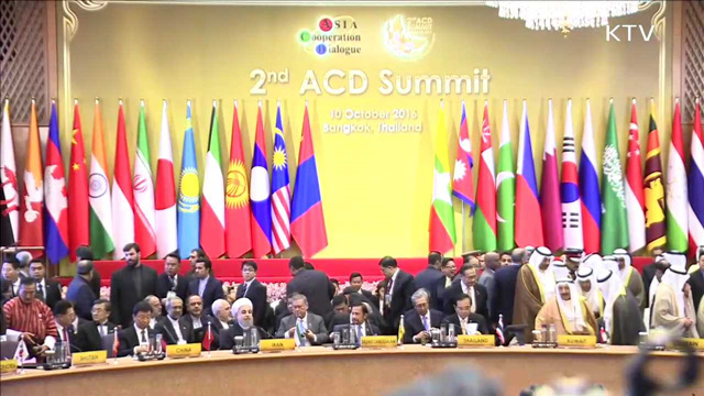 태국 방문 마치고 귀국…'북핵 포기 외교'