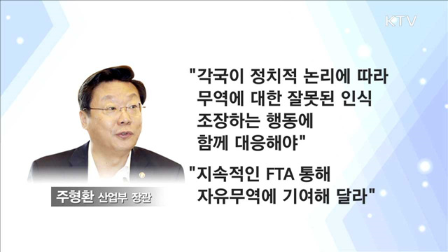 APEC 각료회의…"보호무역주의 강력 대응해야"