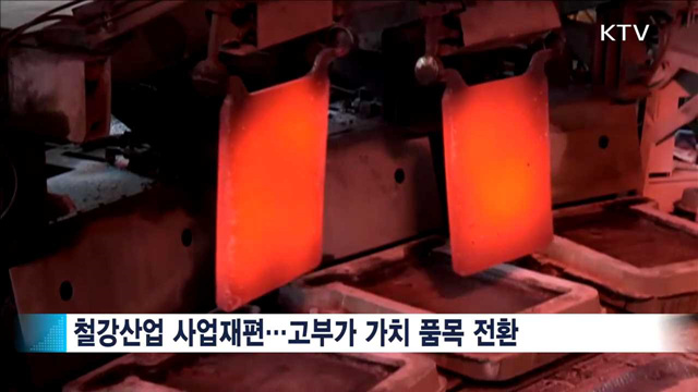 철강·석유화학, 고부가 사업으로 재편