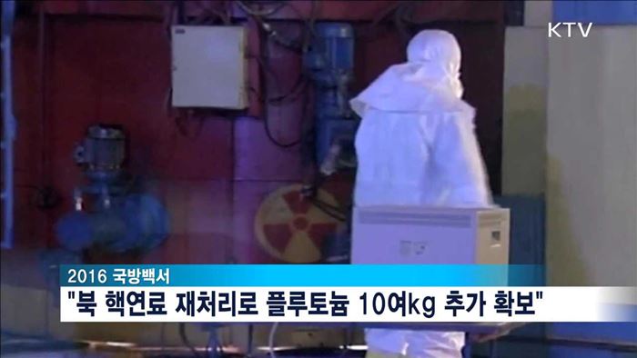 北 플루토늄 50kg 확보…핵폭탄 10개 제조 가능
