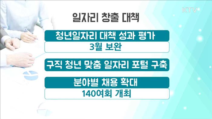 부처 일자리책임관 지정…일자리 창출 '총력'
