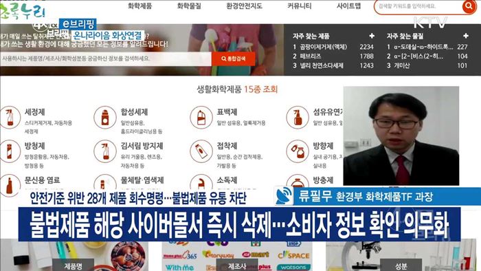 안전기준 위반 28개 제품 회수명령···불법제품 유통 차단 [e 브리핑]