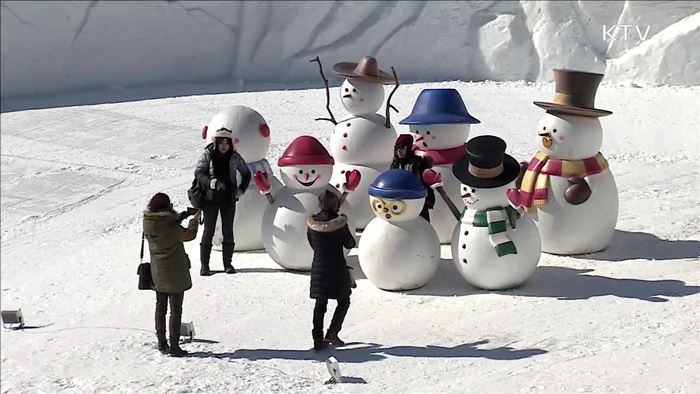 평창은 축제 중…"대관령 눈꽃축제 즐겨보세요"