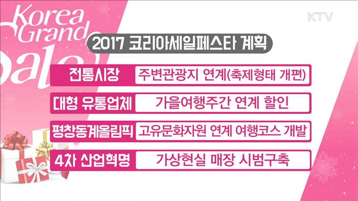 올해 '코리아세일페스타' 추석 연휴에 열린다