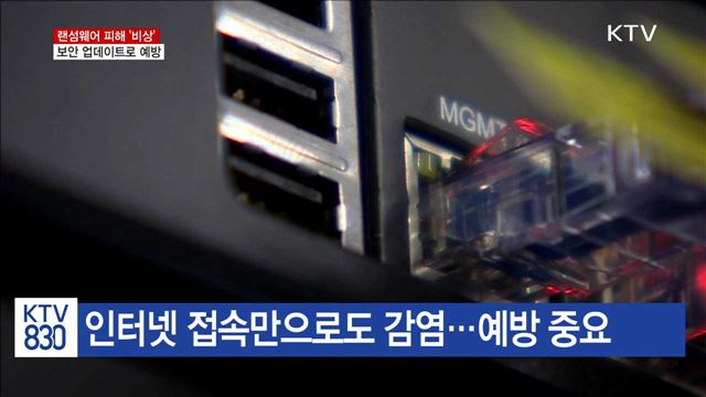 '랜섬웨어' 변종으로 피해 확산 우려…예방법은?