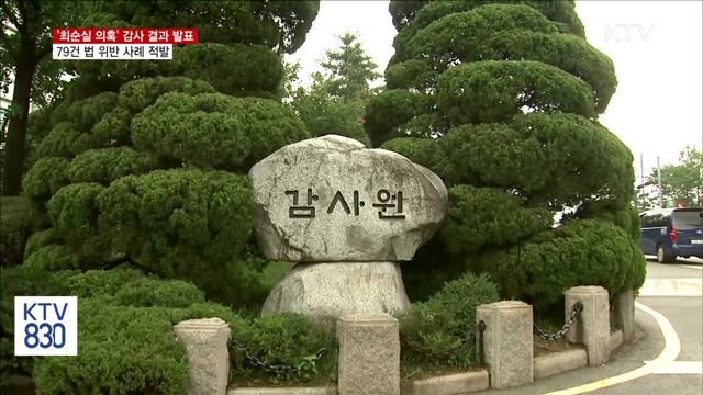 최순실 관련 문체부·산하기관 감사…'28명 징계'