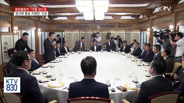 평창올림픽 '경기력 향상 지원단' 구성