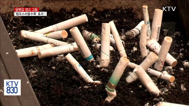 '혐오스러울수록…' 담뱃갑 경고그림 효과 입증