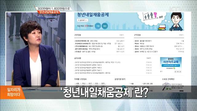 300만원이 1,600만원으로 청년내일채움공제 [일자리가 희망이다]