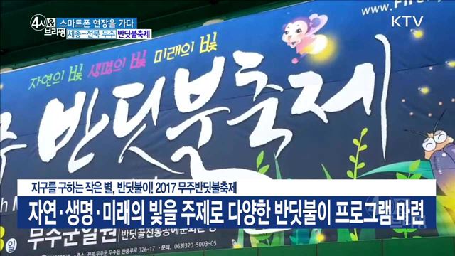 지구를 구하는 작은 별, 반딧불이! 2017 무주반딧불축제