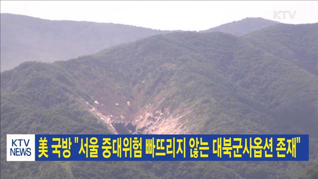 美 국방 "서울 중대위험 빠뜨리지 않는 대북군사옵션 존재"