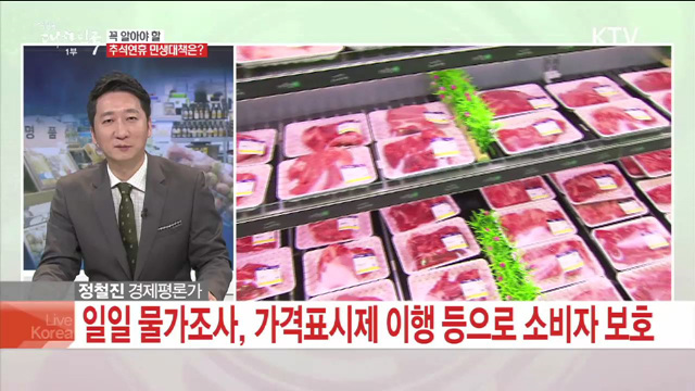 꼭 알아야 할 추석연휴 민생대책은?