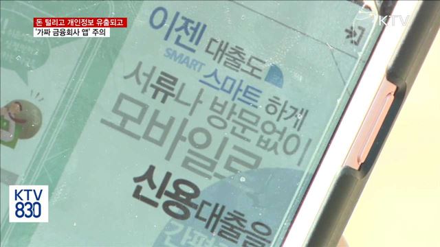 돈 털리고 개인정보 유출되고…'가짜 금융회사 앱' 주의