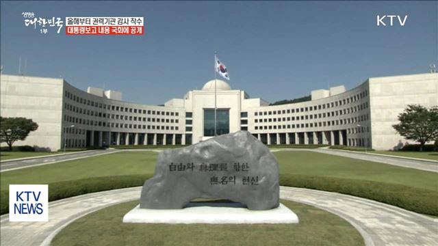 감사원, 올해부터 대통령실·국정원 감사 실시