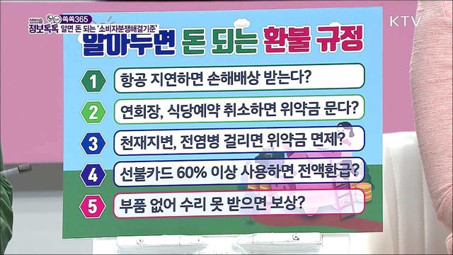 알면 돈 되는 '소비자분쟁해결기준'