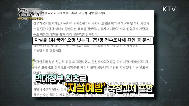 괜찮니? 자살률 낮출 수 있나