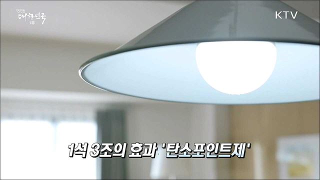 아낀 만큼 돈으로 돌려받는 '탄소포인트제'