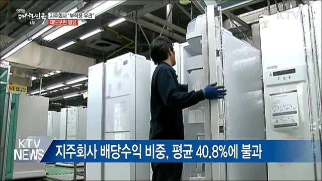 지주회사 내부거래 비중 55% 육박···제도보완 필요