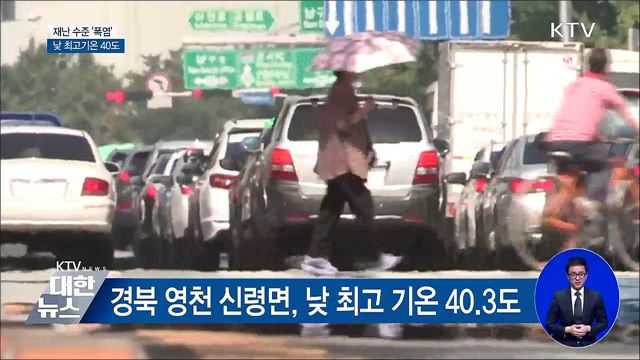 '최악의 폭염'···정부, 취약계층 현장점검