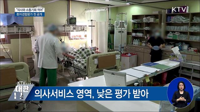 "의사와 소통기회 적어"···환자경험평가 첫 공개