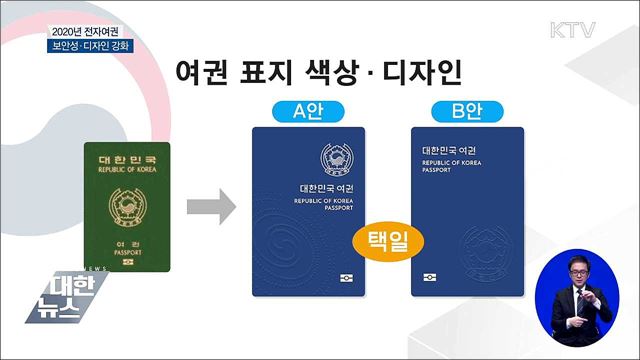 2020년 차세대 전자여권···보안성·품질·디자인 강화