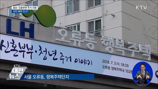 청년·신혼부부 주거 지원 제도 혜택은?