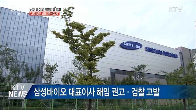 증선위 "삼성바이오 고의 분식회계"···매매거래 정지